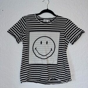 Zara Trafaluc Smiley Face Tee